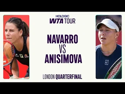 Emma Navarro contre Amanda Anisimova | Quart de finale 2025 à Londres | Résumé du match WTA
