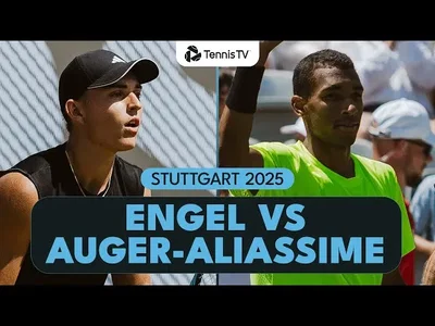 Justin Engel contre Felix Auger-Aliassime | Résumé | Stuttgart 2025