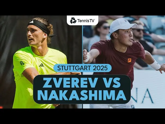 Alexander Zverev contre Brandon Nakashima | Highlights | Stuttgart 2025