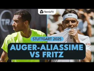 Felix Auger-Aliassime contre Taylor Fritz | Les temps forts | Stuttgart 2025