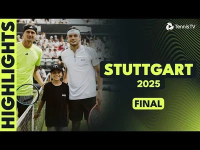 Alexander Zverev contre Taylor Fritz pour le titre 🏆 | Finale Stuttgart 2025 Résumé