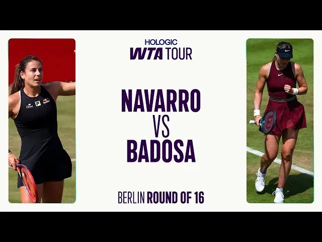 Paula Badosa contre Emma Navarro | Huitièmes de finale Berlin 2025 | Résumé du match WTA