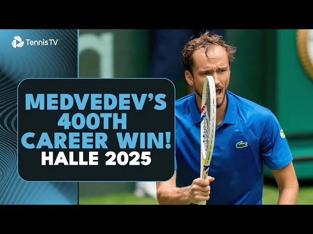 Daniil Medvedev vs Halys | Halle 2025