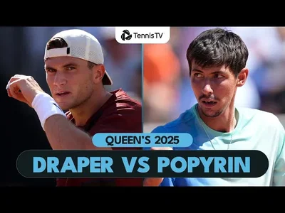 Jack Draper contre Alexei Popyrin | Les temps forts | Queen's 2025