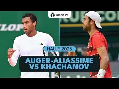 Félix Auger-Aliassime contre Karen Khachanov | Faits saillants | Halle 2025