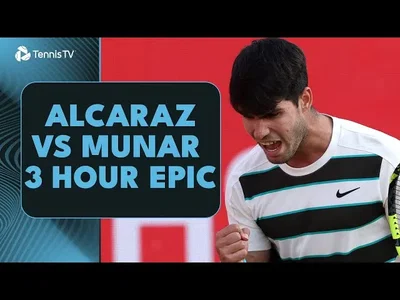Carlos Alcaraz vs Jaume Munar Combat Épuisant de 3 Heures | Queen's 2025 Résumé