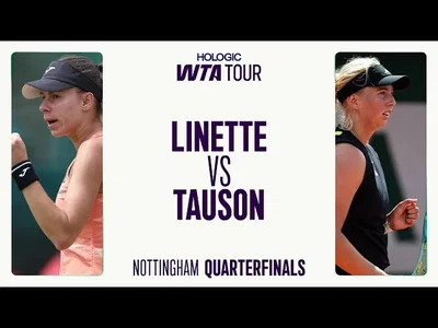 Magda Linette Vs. Clara Tauson | Quart de finale à Nottingham 2025 | Résumé du match WTA
