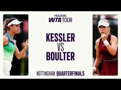 McCartney Kessler contre Katie Boulter | Quart de finale à Nottingham 2025 | Résumé du match WTA