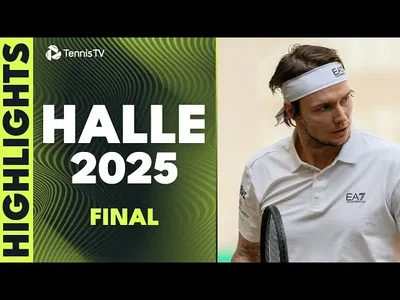 Daniil Medvedev contre Alexander Bublik pour le titre | Finale de Halle 2025 - Résumé