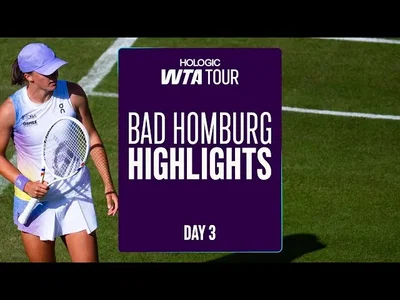Paolini, Pegula et Swiatek en action lors du 3e jour à Bad Homburg | Résumés des matchs WTA
