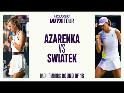 Victoria Azarenka contre Iga Swiatek | 2e tour Bad Homburg 2025 | Résumé du match WTA