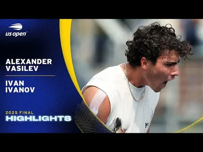 Faits marquants de la victoire d'Ivan Ivanov contre Alexander Vasilev en finale junior de l'US Open 2025