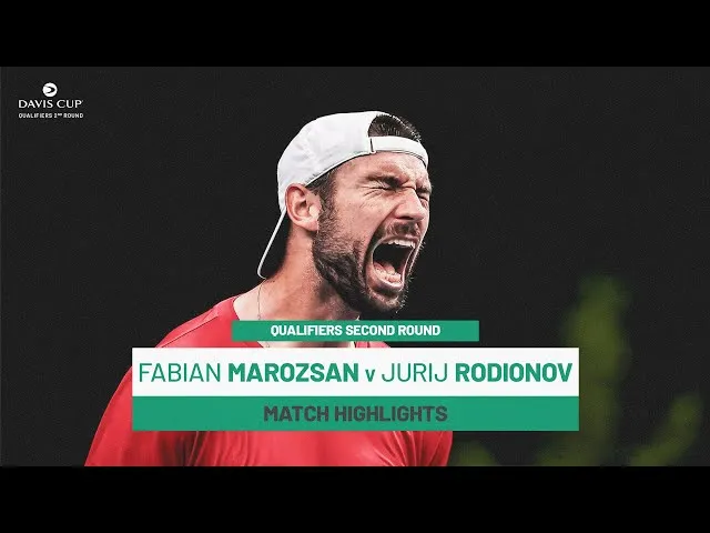 Regardez les temps forts de Marozsan contre Rodionov dans Hongrie contre Autriche Qualifications Coupe Davis 2025