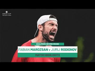 Regardez les temps forts de Marozsan contre Rodionov dans Hongrie contre Autriche Qualifications Coupe Davis 2025