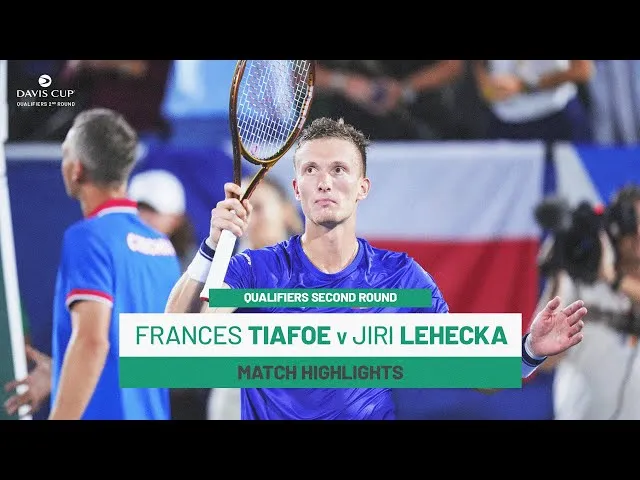 Regardez les temps forts de Tiafoe contre Lehecka lors des qualifications de la Coupe Davis 2025, deuxième tour, États-Unis contre Tchéquie