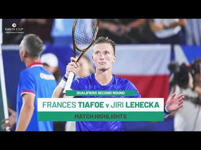 Regardez les temps forts de Tiafoe contre Lehecka lors des qualifications de la Coupe Davis 2025, deuxième tour, États-Unis contre Tchéquie