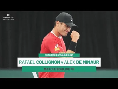 Regardez les temps forts de De Minaur contre Collignon au deuxième tour des qualifications de la Coupe Davis 2025 Australie contre Belgique