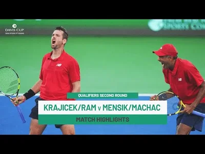 Regardez les temps forts de Ram/Krajicek contre Mensik/Machac lors du deuxième tour des qualifications de la Coupe Davis 2025 où les États-Unis affrontent la Tchéquie.