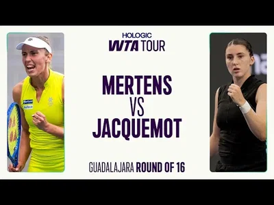 Regardez les meilleurs moments de la victoire de Jacquemot contre Mertens lors du deuxième tour à Guadalajara.