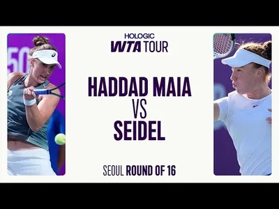 Regardez les temps forts de l'incroyable victoire de Seidel sur Haddad Maia au deuxième tour à Séoul.