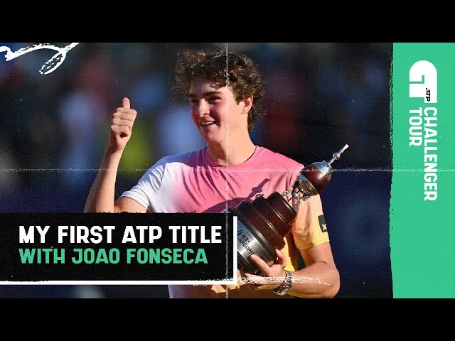 Suis-je en train de rêver ? – João Fonseca nous raconte ce que cela faisait de remporter son premier titre ATP.