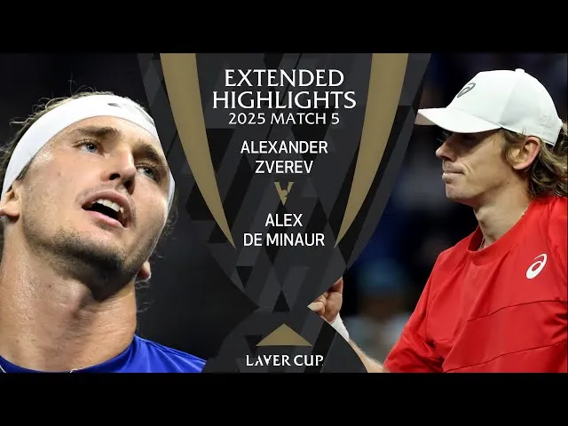 Regardez comment De Minaur a éteint Zverev lors du Match 5 de la Laver Cup 2025 à San Francisco