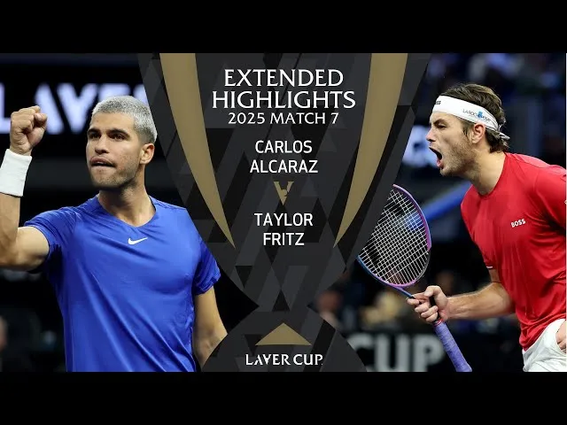 Regardez comment Fritz a stupéfait Alcaraz avec une démonstration magistrale lors du match 7 de la Laver Cup 2025 à San Francisco.