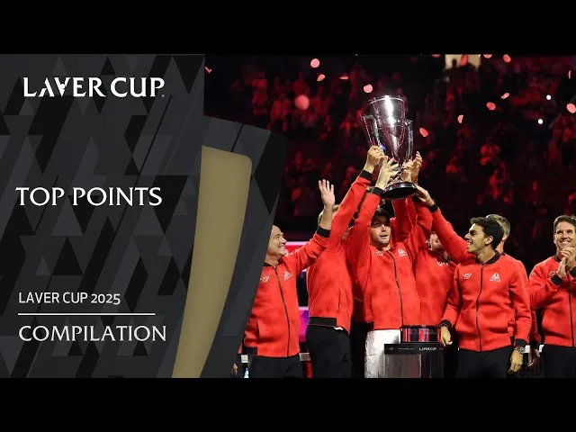 Revivez les points les plus spectaculaires de la Laver Cup 2025 – avec Alcaraz, Fritz, Zverev, Fonseca et bien d'autres !