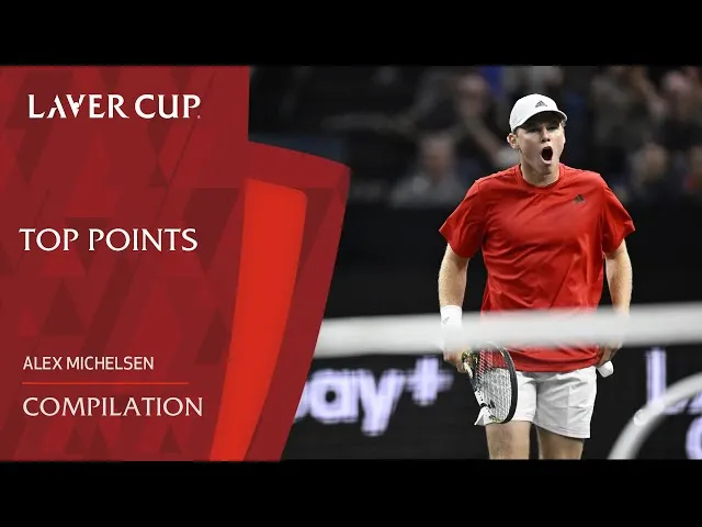 Alex Michelsen met le feu ! Ses meilleurs points de la Laver Cup 2025