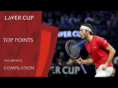 Regardez les meilleurs points décisifs de Taylor Fritz contre Alcaraz et l'Équipe Europe à la Laver Cup 2025