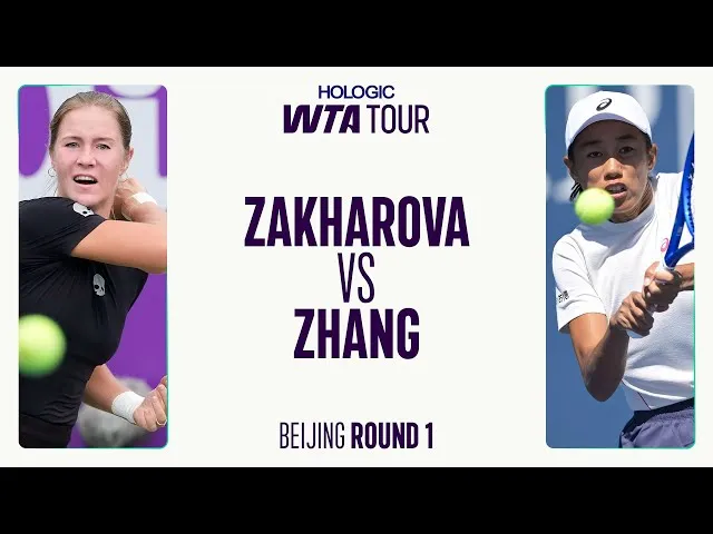 Regardez les temps forts de la victoire de Zhang contre Zakharova au premier tour à Pékin