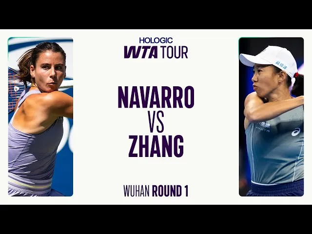 Emma Navarro contre Shuai Zhang | 1er tour Wuhan 2025 | Résumé du match WTA