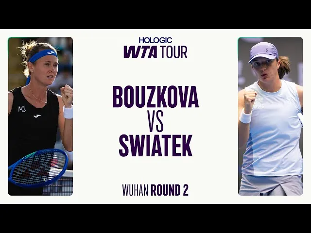 Marie Bouzkova vs. Iga Swiatek | 2025 Wuhan 2ème Tour | Résumé du match WTA