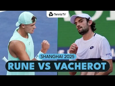 Valentin Vacherot, 204e mondial, crée l'ÉNORME SURPRISE face à Holger Rune ! | Résumé Shanghai 2025