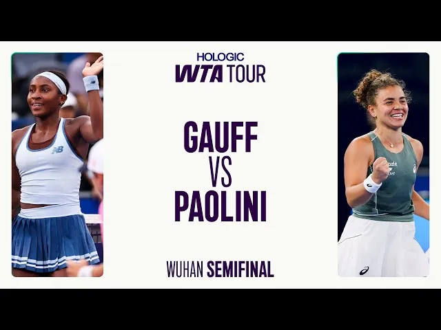 Coco Gauff vs. Jasmine Paolini | Demi-finale de Wuhan 2025 | Résumé du match WTA