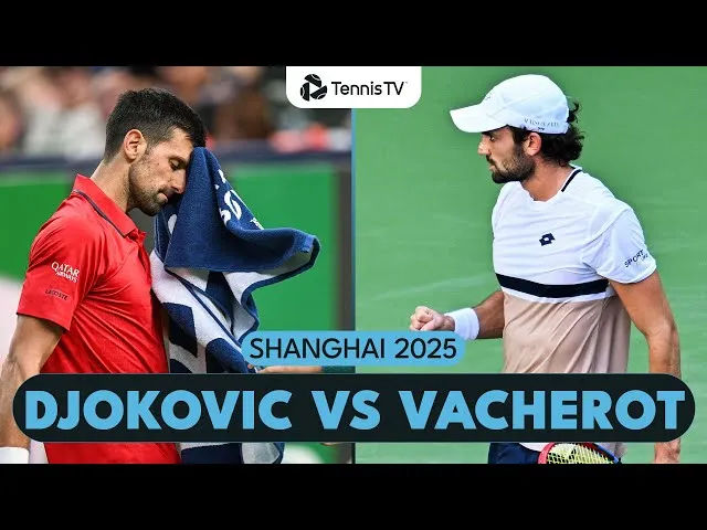 Vacherot entre dans l'histoire face à Djokovic ! | Les temps forts de Shanghai 2025