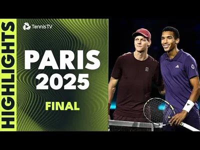 Sinner Domine : Revivez Sa Victoire Contre Auger-Aliassime en Finale du Masters 1000 de Paris