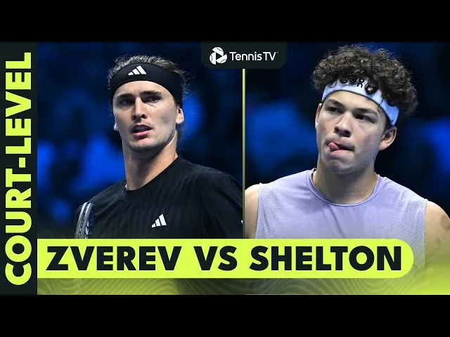 Zverev garde son sang-froid pour vaincre Shelton dans le tie-break du deuxième set – Finales ATP Turin