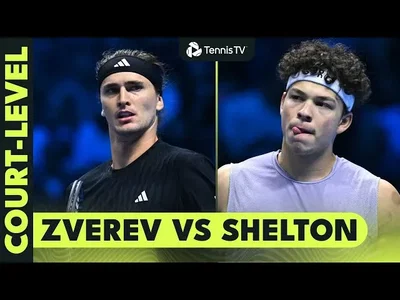Zverev garde son sang-froid pour vaincre Shelton dans le tie-break du deuxième set – Finales ATP Turin