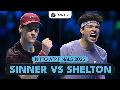 Sinner Prolonge sa Série de Victoires en Salle : Les Points Forts face à Shelton aux Finales ATP 2025