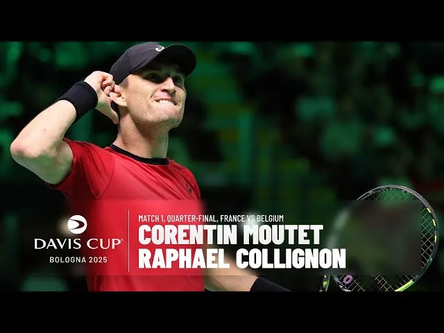 Drama en Coupe Davis : Moutet lâche son Avantage, Collignon l'emporte de justesse dans un match crucial