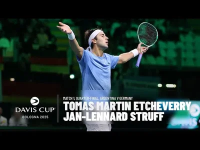 Guerre des nerfs ! Etcheverry a servi pour battre Struff et offrir l'avantage à l'Argentine en quart de finale de la Coupe Davis