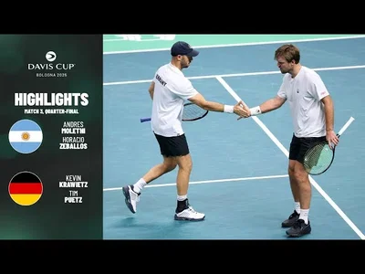 Énorme ! L'Allemagne remporte le double après une bataille acharnée contre l'Argentine et se qualifie pour les demi-finales de la Coupe Davis 2025.