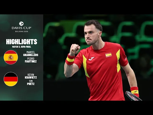 Sous la pression de la Coupe Davis : Comment Granollers et Martínez ont battu Puetz et Krawietz dans le match décisif pour qualifier l'Espagne pour la finale