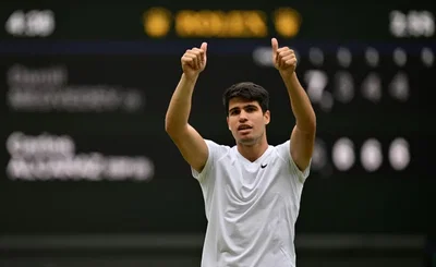 « J’étais tellement nerveux que je ne pouvais plus parler », Lajal revient sur son match contre Alcaraz au premier tour de Wimbledon 2024