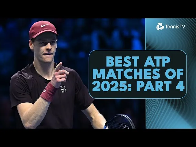 Duels épiques 2025 - Sinner, Alcaraz, Djokovic, Zverev, Musetti, Tien & autres : Partie 4