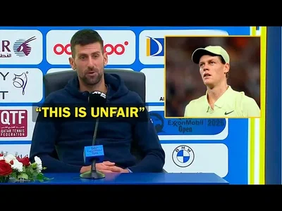 Réaction de Novak Djokovic à la suspension de Sinner