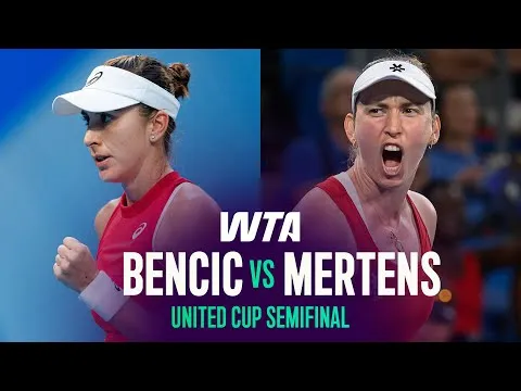 Bencic bat Mertens à la United Cup 2026 – Demi-finale