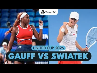 Cori Gauff bat Iga Swiatek à l'United Cup 2026 – Demi-finale