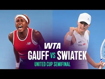 Cori Gauff bat Iga Swiatek à l'United Cup 2026 – Demi-finale